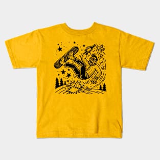Snowboard Crash Kids T-Shirt